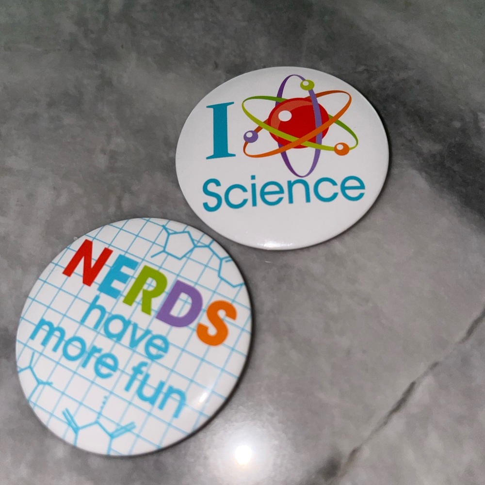 Science and Nerds Pin - Picture 6 of 8